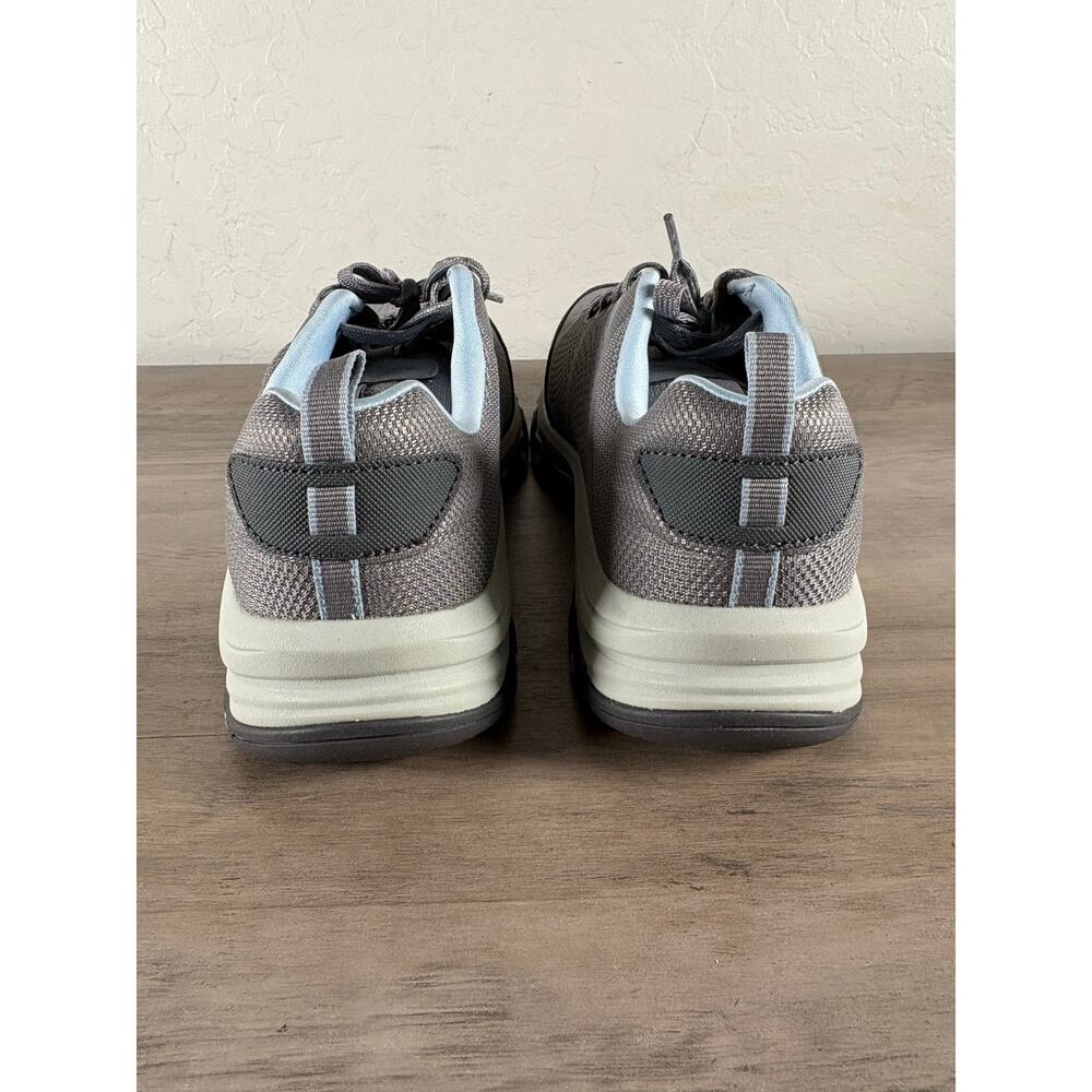 Skechers Trego Gray Blue Comp Toe Safety Shoes Women's Size 7.5 EU 37.5 NWOB‎ - Picture 5 of 9